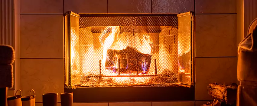 Mendota Hearth Landscape Fireplace Installation in Grand Forks, North Dakota