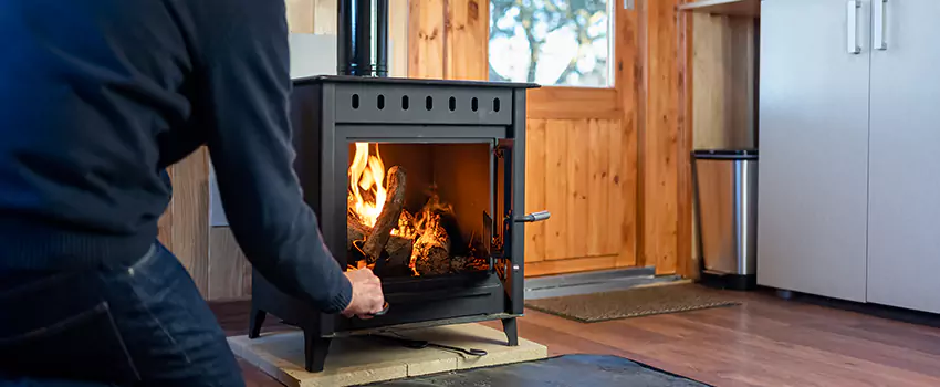 Open Hearth Wood Fireplace Installation in Grand Forks, ND