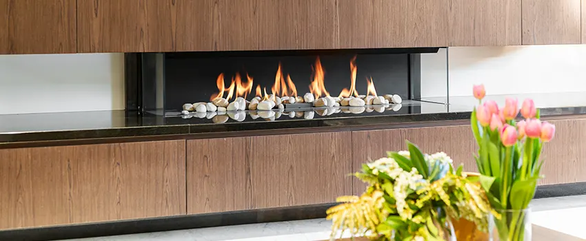 Double-height Fireplace Design Refurbishment in Grand Forks, North Dakota
