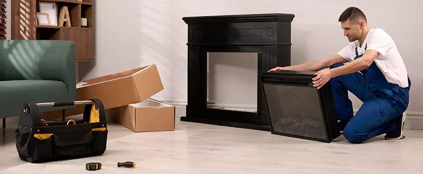 Old Rusted Metal Fireplace Repair And Replacement in Grand Forks, ND